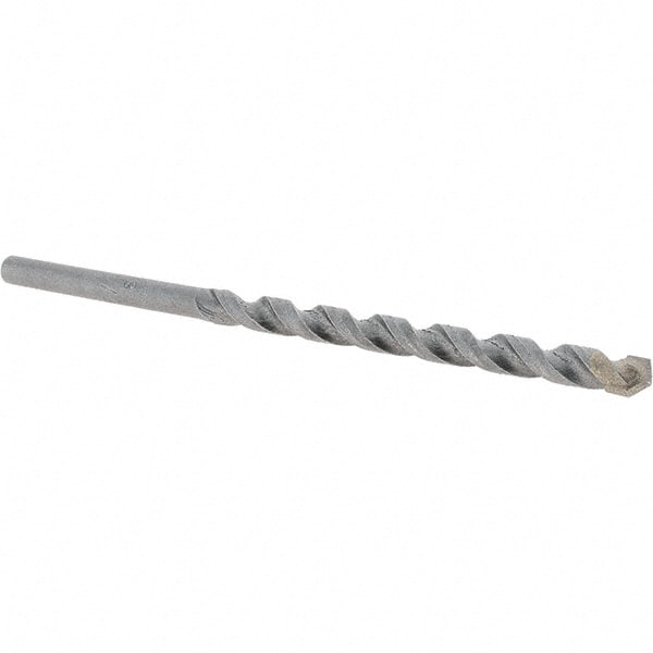 Cle-Line - 5/16" Diam, Straight Shank, Carbide-Tipped Rotary & Hammer Drill Bit - Benchmark Tooling