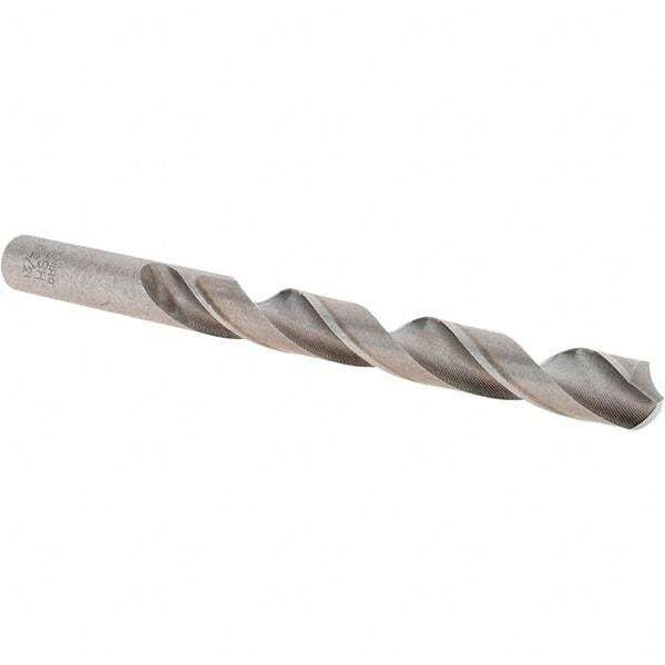 Cle-Force - 13/32" 118° High Speed Steel Jobber Drill - Bright Finish, Right Hand Cut, Spiral Flute, Straight Shank, 5-1/4" OAL, Standard Point - Benchmark Tooling