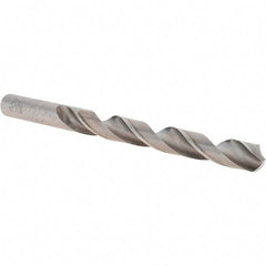 Cle-Force - 13/32" 118° High Speed Steel Jobber Drill - Bright Finish, Right Hand Cut, Spiral Flute, Straight Shank, 5-1/4" OAL, Standard Point - Benchmark Tooling