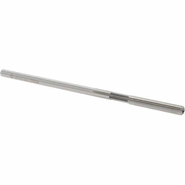 Cleveland - 5mm High Speed Steel 6 Flute Chucking Reamer - Straight Flute, Straight Shank, 31.75mm Flute Length, 127mm OAL - Benchmark Tooling