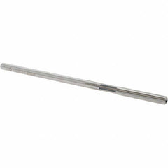 Cleveland - 5mm High Speed Steel 6 Flute Chucking Reamer - Straight Flute, Straight Shank, 31.75mm Flute Length, 127mm OAL - Benchmark Tooling