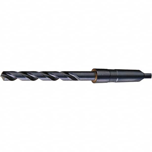 Cle-Force - 29/64", 1MT 118° Point High Speed Steel Taper Shank Drill Bit - Benchmark Tooling