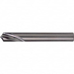 Chicago-Latrobe - 5/8" Body Diam, 120°, 4-1/4" OAL, Solid Carbide Spotting Drill - Benchmark Tooling