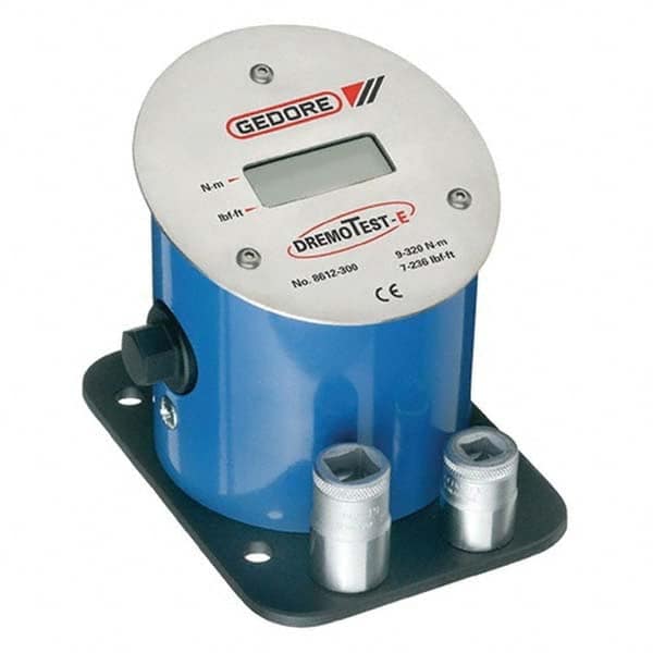 Gedore - Torque Wrench Meters & Calibrators Tool Type: Electronic Torque Tester Drive Size (Inch): 1/2 - Benchmark Tooling