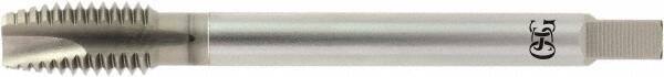 OSG - M22x2.50, 3 Flute, HR Finish, Powdered Metal Spiral Point Tap - Plug Chamfer, Right Hand Thread, 5-1/8" OAL, 2-1/2" Thread Length, 0.8" Shank Diam, 6H Class of Fit, Series 338NI - Exact Industrial Supply