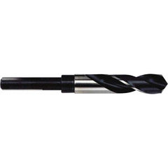 Irwin - 1-1/64" Drill, 118° Point, High Speed Steel Silver Deming & Reduced Shank Drill Bit - Benchmark Tooling