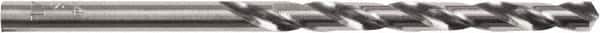 Irwin - 25/64" 118° High Speed Steel Jobber Drill - Bright Finish, Right Hand Cut, Spiral Flute, Straight Shank, 5-1/8" OAL, Chisel Point - Benchmark Tooling