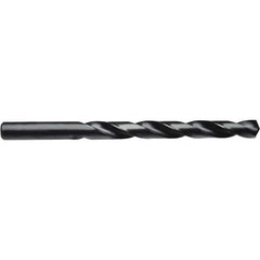 Irwin - 13/32" Drill, 135° Point, High Speed Steel Silver Deming & Reduced Shank Drill Bit - Benchmark Tooling