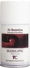 Rubbermaid - 6 oz Air Freshener Dispenser Aerosol Refill - Apple, Compatible with Standard Aerosol Dispensers - Benchmark Tooling