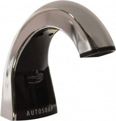 Rubbermaid - 800 to 1600 mL Liquid Soap Dispenser Hardware - Metal & Plastic, Counter Mounted, Chrome/Black - Benchmark Tooling