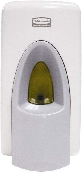 Rubbermaid - 400 mL Lotion Hand Soap Dispenser - Plastic, Wall Mounted, White - Benchmark Tooling