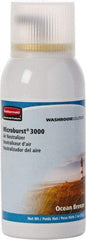 Rubbermaid - 2 oz Air Freshener Dispenser Aerosol Refill - Ocean Breeze, Compatible with Microburst 3000 Dispensers - Benchmark Tooling