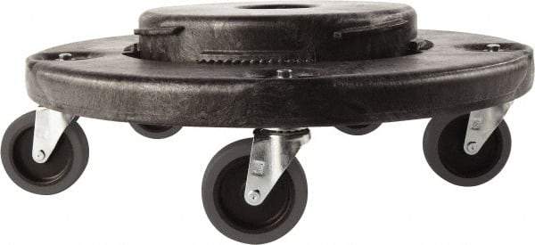 Rubbermaid - High-Density Polyethylene Quiet Trash Can Dolly - Benchmark Tooling