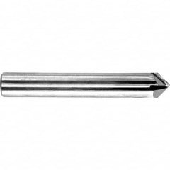 Melin Tool - 1/4" Diam 4 Flute Single End Solid Carbide Chamfer Mill - Benchmark Tooling