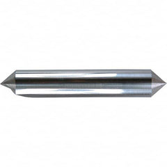 Melin Tool - 5/8" Head Diam, 5/8" Shank Diam, 1 Flute 60° Solid Carbide Countersink - Benchmark Tooling