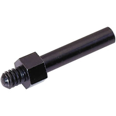 WALTER Surface Technologies - 1/4" Max Diam, Abrasive Disc Shaft - 1/4-20 - Benchmark Tooling