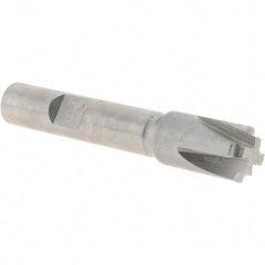 Melin Tool - 1/16" Radius, 7/16" Mill Diam, 4 Flute Cobalt Corner Rounding End Mill - Single End, Uncoated, 5/16" Tip Diam, 2-1/2" OAL, 7/16" Shank Diam - Benchmark Tooling