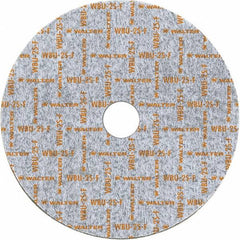 WALTER Surface Technologies - 6" Diam, 1" Face Width, 1" Center Hole, Fine Grade, Silicon Carbide Deburring Wheel - Unitized, Soft Grade, 5,000 RPM - Benchmark Tooling