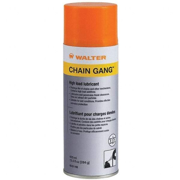 WALTER Surface Technologies - 13.5 oz Aerosol High Performance Chain & Cable Lubricant - -4 to 302°F - Benchmark Tooling