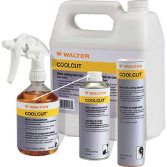 WALTER Surface Technologies - CoolCut, 55 Gal Bottle Cutting Fluid - Liquid, For Broaching, Drilling, Milling, Reaming, Sawing, Shearing, Tapping - Benchmark Tooling