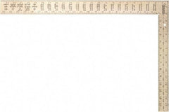 Irwin - 24" Blade Length, 16" Base Length Steel Square - Benchmark Tooling