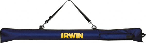 Irwin - 48" Long, Level Soft Case Mount - Blue, Use with Utility Levels - Benchmark Tooling