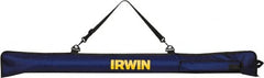 Irwin - 78" Long, Level Soft Case Mount - Blue, Use with Utility Levels - Benchmark Tooling