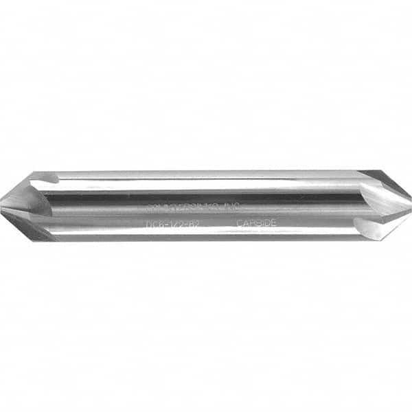 Melin Tool - 5/8" Head Diam, 5/8" Shank Diam, 6 Flute 60° Solid Carbide Countersink - Benchmark Tooling