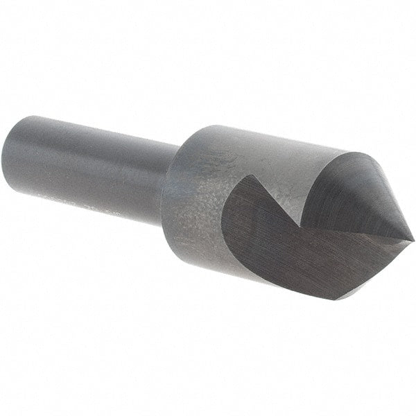 Melin Tool - 5/8" Head Diam, 3/8" Shank Diam, 1 Flute 82° High Speed Steel Countersink - Benchmark Tooling