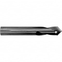 Melin Tool - 3/16" Body Diam, 60°, 2" OAL, Solid Carbide Spotting Drill - Benchmark Tooling