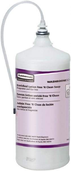 Rubbermaid - 800 mL Dispenser Refill Lotion Hand Cleaner - White, Fragrance Free Scent - Benchmark Tooling