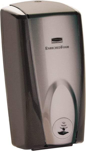 Rubbermaid - Foam Hand Soap Dispenser - Plastic, Wall Mounted, Black - Benchmark Tooling