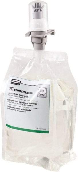 Rubbermaid - 1,300 mL Dispenser Refill Foam Soap - Clear, Fragrance Free Scent - Benchmark Tooling