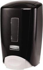 Rubbermaid - 500 mL Foam/Liquid Hand Soap Dispenser - Plastic, Wall Mounted, Black - Benchmark Tooling