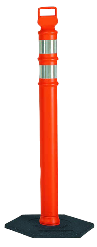 Delineator Orange with 10lb. Base - Benchmark Tooling