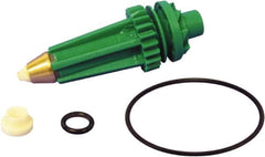 Kranzle - Rotating, Brass, Ceramic, Plastic & Rubber, Pressure Washer Nozzle Repair Kit - 1.8mm Orifice Diam, Green - Benchmark Tooling