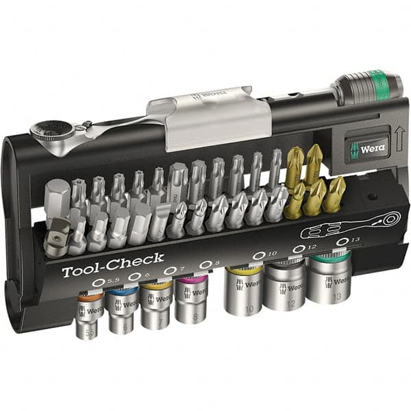 Wera - Screwdriver Bit Sets Type: Bit Set Drive Size: 1/4 (Inch) - Benchmark Tooling