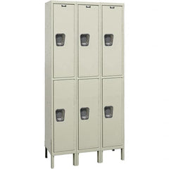 Hallowell - 6 Door, 2 Tier, Premium Wardrobe Lockers - Benchmark Tooling