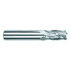 5/8 Dia. x 3-1/2 Overall Length 4-Flute .060 C/R Solid Carbide SE End Mill-Round Shank-Center Cut-Uncoated - Benchmark Tooling