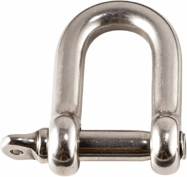 Ergodyne - Fall Protection Tool Shackle - Silver, 1" Diam - Benchmark Tooling