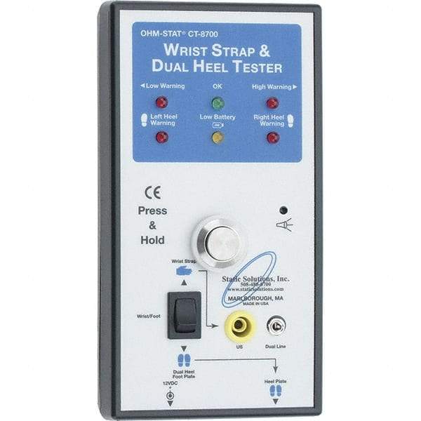 PRO-SAFE - Anti-Static Monitors & Testers Type: Wrist Strap Tester Power Source: Plug-In - Benchmark Tooling