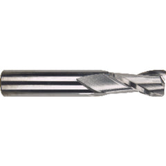 1/4″ × 1/4″ × 3/4″ × 2 1/2″ 2 Flute Single End Carbide Finishing Center Cutting End Mill-ALTiN Series/List #5944T - Benchmark Tooling