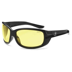 ERDA Yellow Lens Black Safety Glasses - Benchmark Tooling