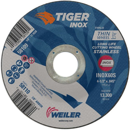 ‎4-1/2X.045 TIGER INOX TYPE 27 - Benchmark Tooling