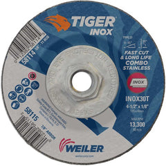 ‎4-1/2X1/8 TIGER INOX TYPE 27 - Benchmark Tooling