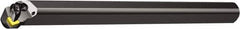 Sandvik Coromant - 1.7598" Min Bore Diam, 12" OAL, 1-1/2" Shank Diam, A..DSKNR/L Indexable Boring Bar - Wedge Holding Method - Benchmark Tooling