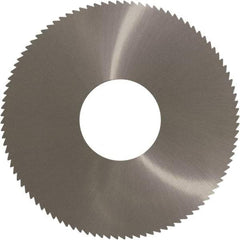 Controx - 1-3/4" Diam x 1/16" Blade Thickness x 1/2" Arbor Hole Diam, 72 Tooth Slitting and Slotting Saw - Arbor Connection, Right Hand, Uncoated, Solid Carbide, Concave Ground - Benchmark Tooling