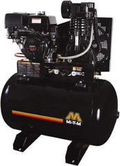 MI-T-M - Stationary Gas Air Compressors Horsepower: 13 Cubic Feet per Minute: 29.00 - Benchmark Tooling