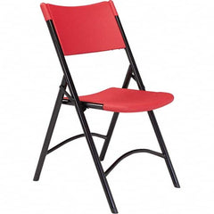 National Public Seating - Folding Chairs Pad Type: Folding Chair w/Plastic Seat & Back Material: Plastic/Steel - Benchmark Tooling