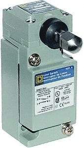 Square D - DPDT, 2NC/2NO, 600 Volt Screw Terminal, Plunger Actuator, General Purpose Limit Switch - 1, 2, 4, 6, 12, 13, 6P NEMA Rating, IP67 IPR Rating - Benchmark Tooling